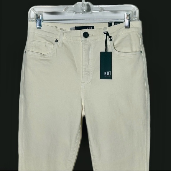 NWT Kut from the Kloth High Rise Connie Fab Ab Ankle Skinny Jeans w/ Raw Hem, 2 - Picture 6 of 15